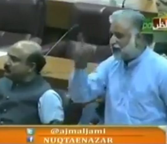 ن لیگی رہنما مرتضی عباسی نے ملک اور ایوان دونوں کی توہین کی ہے، ایسے شخص کیخلاف ایوان کو کارروائی کرنی چاہئیے، ن لیگی زہنیت ہمیشہ زہنی گراوٹ کی ہی عکاسی کرتی ہے.