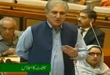 Minister of Foreign Affairs Shah Mehmood Qureshi Speech Senate of Pakistan Islamabad (27.08.18)
