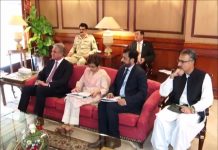 Prime Minister Imran Khan received Mr. Javad Zarif, Minister for Foreign Affairs of the Islamic Republic of Iran...