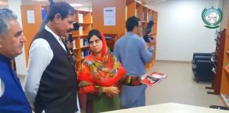 Speaker Khyber Pakhtunkhwa Assembly Mushtaq Ghani Visited U.S.-Pakistan Center for Advanced Studies in Energy