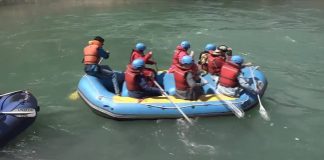 Tourism Corporation Khyber Pakhtunkhwa Package on Women Rafting on Kunhar River Kaghan Valley for World Tourism Day