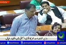 غریب آدمی کے استعمال کی کسی چیز پر ٹیکس نہیں بڑھایا گیا، ہم ٹیکس چورں کے پیچھے جائیں گے اور دکھائیں گے ٹیکس چور کیسے پکڑے جاتے ہیں, کھاد کی قیمت نہیں بڑھائیں گے، ای سی سی میں تحریری درج ہے،ایل پی جی سلینڈر پر30فیصد ٹیکس ہم نے10فیصد کردیا،گزشتہ سال سے ترقیاتی اخراجات 10فیصد زیادہ ہوں گے،کم نہیں ہوں گے، اسد عمر غریب آدمی کے استعمال کی کسی چیز پر ٹیکس نہیں بڑھایا گیا، ہم ٹیکس چورں کے پیچھے جائیں گے اور دکھائیں گے ٹیکس چور کیسے پکڑے جاتے ہیں