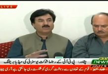 MPA Shaukat Yousafzai Media Talk after Khyber Pakhtunkhwa Provincial Cabinet in Peshawar (27.09.18)
