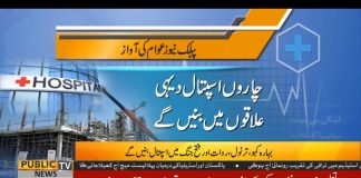 Government Decided To Make 4 Hospitals In Islamabad (07.10.18)