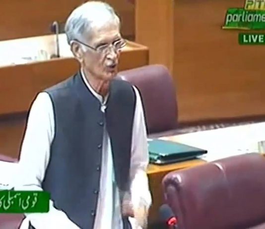 Minister for Defence Pervez Khattak Speech National Assembly Islamabad (01.10.18)