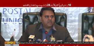 Minister for Information & Broadcasting Fawad Chaudhry Addressing Ceremony at Islamabad (09.10.18)