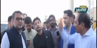 Minister of State For Communications Murad Saeed Supervises anti-encroachment operation in Islamabad (09.10.18)