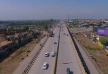 Package on Progress and Latest Updates Peshawar BRT Project Route (12.10.18)