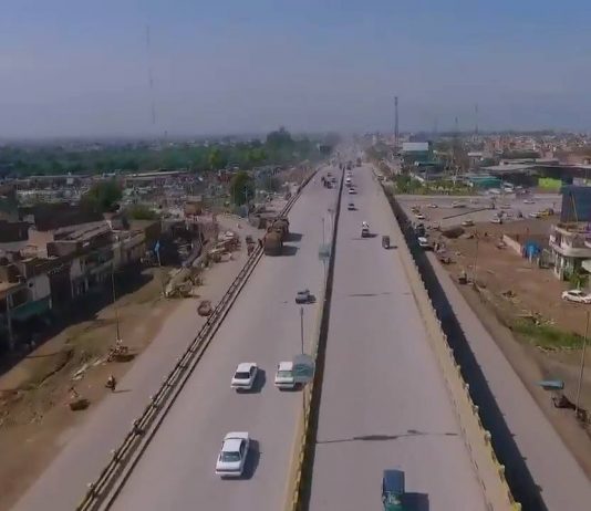 Package on Progress and Latest Updates Peshawar BRT Project Route (12.10.18)