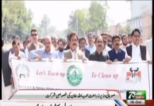 سوات میں صوبائی وزیر زراعت محب اللہ خان اور چیئرمین ڈیڈک فضل حکیم خان نے کلین اینڈ گرین پاکستان مہم کا آغاز کردیا ۔