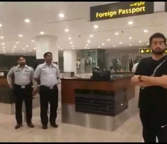 رات گئے وزیرِ مملکت برائے داخلہ شہریار آفریدی کا نیو اسلام آباد ائرپورٹ کا اچانک دورہ