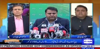 Federal Minister For Information & Broadcasting Fawad Chaudhry Exclusive Interview On Dunya News Tonight With Moeed Pirzada (13.10.18)