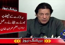 سپریم کورٹ کے فیصلے پر چھوٹے سے طبقے نے رد عمل دیا سپریم کورٹ کے فیصلے پر چھوٹے سے طبقے نے رد عمل دیا