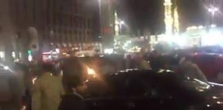 دیکھیے کس جوش و خروش کے ساتھ عوام مدینہ منورہ میں عمران خان کے استقبال کے لیے اکٹھی ہے