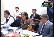 Prime Minister Imran Khan Presiding over briefing of the Ministry of Overseas Pakistanis and Human Resources Development Division in Islamabad (10.10.18)