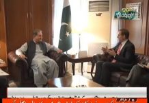 US Chargé d'Affaires Paul Jones calls on Minister of Foreign Affairs Shah Mahmood Qureshi in Islamabad (25.10.18)