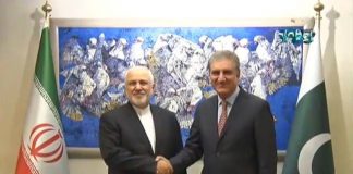 Foreign Minister of Iran Javad Zarif called on Minister of Foreign Affairs Shah Mahmood Qureshi in Islamabad (31.10.18)