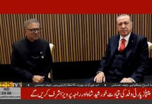 President Arif Alvi Meets Turkish President Tayyip Erdogan