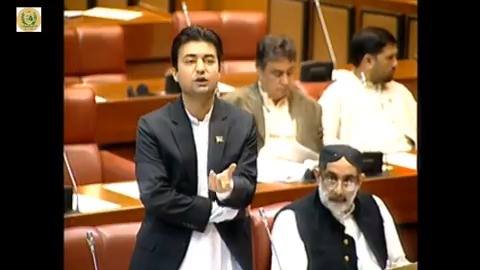 Minister of State for Communications Murad Saeed Speech Senate of Pakistan Islamabad (09.11.18)