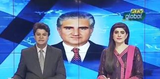 PTV News Report on Minister of Foreign Affairs Shah Mahmood Qureshi Meeting with State Councilor and Chinese Foreign Minister Wang Yi in Beijing China (02.11.18) 
#PTI #CPEC  #PMIKVisitsChina #ShahMahmoodQureshi

وزیر خارجہ شاہ محمود قریشی نے جمعہ کے روز بیجنگ میں چین کے وزیر خارجہ وانگ ژی سے ملاقات کی اور مختلف شعبوں میں دوطرفہ تعلقات مزید مستحکم کرنے کے اقدامات پر تبادلہ خیال کیا۔فریقین نے نئے دور میں مشترکہ مستقبل کیلئے دونوں ملکوں کی سٹریٹجک شراکت داری کی اہمیت پر زور دیا۔انہوں نے اقتصادی راہداری منصوبوں کی جلد تکمیل کیلئے مکمل مفاہمت کا اعادہ کیا۔انہوں نے سٹریٹجک شراکت داری کو نئی بلندیوں تک لے جانے کے پختہ عزم کا بھی اعادہ کیا۔دونوں وزرائے خارجہ نے کثیرجہتی عملی تعاون پر مبنی دس نکاتی ایجنڈے پر دوطرفہ تعلقات کو مزید مضبوط کرنے پر بات چیت کی۔انہوں نے اہم علاقائی و عالمی امور پر سٹریٹجک رابطے جاری رکھنے پر اتفاق کیا۔

Foreign Minister Shah Mahmoud Qureshi held a meeting with his Chinese counterpart Wang Yi in Beijing today and discussed measures to further bolster bilateral relations in diverse field.

The two sides underscored the importance of Pakistan-China Strategic Cooperative Partnership for Shared Future in the New Era.

They reaffirmed their complete common understanding on early realization of CPEC projects.

They also reiterated their steadfast commitment to strategic partnership and underscored taking it to new heights. The two foreign ministers discussed further building the bilateral relationship on the 10-point agenda covering multifaceted practical cooperation.

They agreed to continue strategic communication on regional and global issues of importance.

Chinese Foreign Minister Wang Yi said that China will continue to provide support and help to the best of its ability for Pakistan’s economic and social development and national construction.