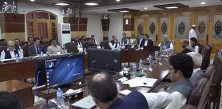 وزیر اعلی خیبر پختونخوا محمود خان کی صدارت میں 100 دن پلان کا اجلاس