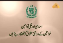 Government of Pakistan focused on improving Women Rights. Government of Pakistan focused on improving Women Rights.