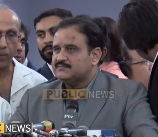 Chief Minister of Punjab Usman Buzdar Media Talk in Lahore (08.11.18)