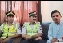 KP Traffic Warden Police Rasheed Khan and Asif Raza talk to Newstalks Multimedia news network while on training in Kohat (07.11.18)
