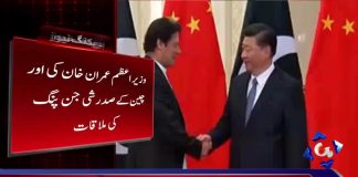 PM Imran Khan meets Chinese Presidentوزیراعظم عمران خان کی چینی صدر سے ملاقات