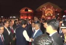 Prime Minister Dr. Mahathir Mohamad bidding farewell to Prime Minister Imran Khan after completion of PM’s official visit to Malaysia. 
#PMIKinMalaysia