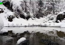 Jehan Sher tour da swat Package on snow falling in Swat valley KPK (22.01.19)