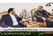 CM Buzdar meets Managing Director, Pakistan Bait-ul-Mal, Aon Abbas.