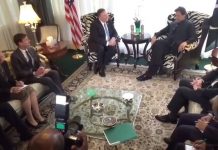 United States Secretary of State Mike Pompeo calls on Prime Minister of Pakistan Imran Khan in Washington D.C. USA (23.07.19)