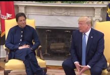 President of the United States Donald Trump Complete Media Talk after One on One Meeting with Prime Minister of Pakistan Imran Khan at The White House Washington D.C. USA (22.07.19)
